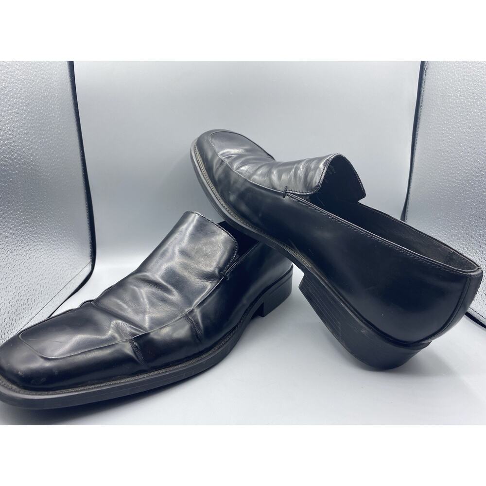 WILKE RODRIGUEZ Black Solid Leather Lace Up Men Oxford Dress Shoes SZ 11